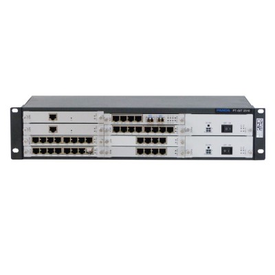 60 channel voices  + 4 Ethernet interface over fiber optic or E1 or IP equipment